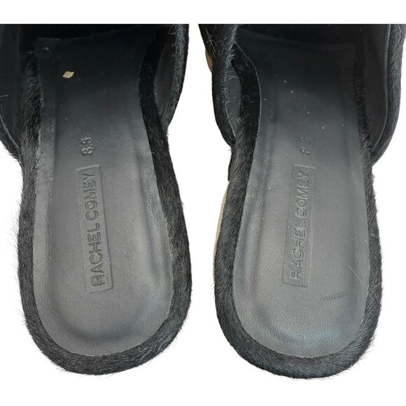 Rachel Comey Bose Clogs In Black Calf Hair Size 8.5 - Picture 6 of 11